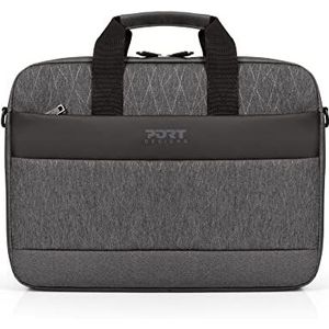 Boston Moderne en compacte laptoptas voor 39,6 cm (15,6 inch), grijs