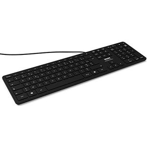 Port Designs - 900754-FR - Toetsenbord - Zwart - USB AZERTY Frans