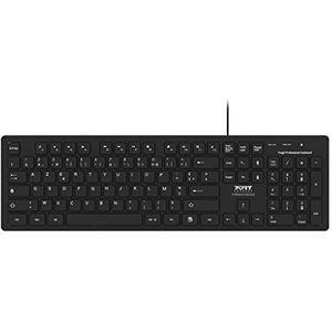 PORT Connect TOUGH OFFICE - Toetsenbord - USB - AZERTY - Frans