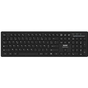 Port Connect Qwerty UK USB-A/USB-C robuust desktop toetsenbord