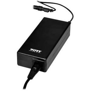 Port Designs Voeding 65W HP (90 W), Voeding voor notebooks, Zwart