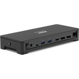 Port Connect - Dockingstation - Zwart - 3 x 4K - USB-C & USB-A - 100W