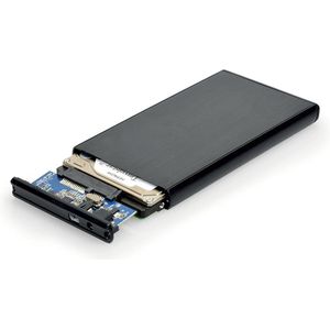 Port Designs - HDD-behuizing - Zwart - Aluminium - USB 3.0