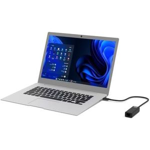 Port Designs - 900126 - Netwerkkabel - Zwart - USB-C naar RJ45 - 0,3 Meter