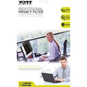 Port Designs 900233 - Privacy filter (tablet, zwart, anti-reflecterende coating, Privacy, LCD, breedbeeld, 31,2 cm (12,3 inch))