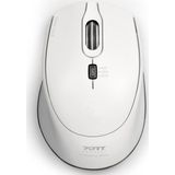 Port Designs - 900714 - Draadloze Muis - Wit - Ergonomisch Ontwerp