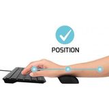 Port - Ergonomische Polssteun - Zwart - Gelpad - Anti-slip Basis