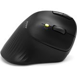 Port Connect - Ergonomische Draadloze Muis - Trackball - Oplaadbaar - 1600 DPI - Inclusief Oplaadkabel - Zwart