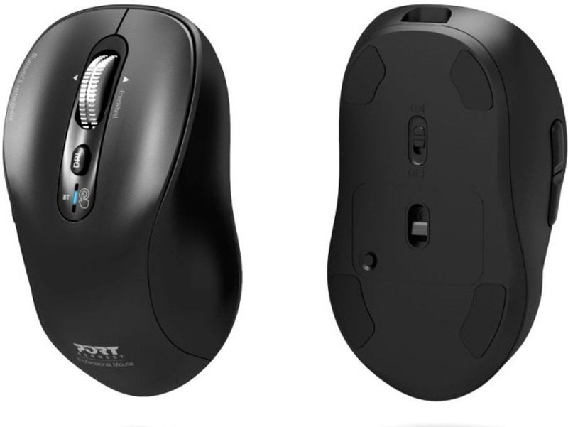 Port Designs - Bluetooth Pro - Muis - Zwart - Draadloos