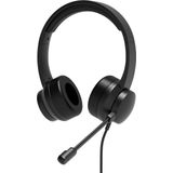 Port Connect Comfort - Headset - Bedraad - Zwart - USB Stereo met Microfoon