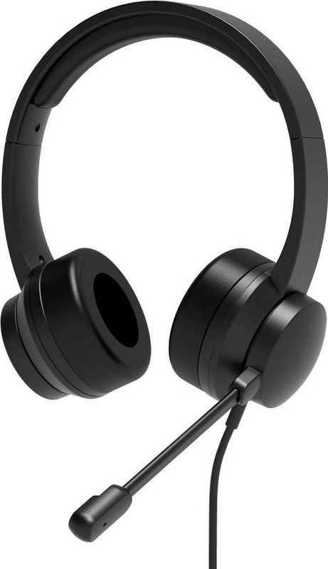 Port Connect Comfort - Headset - Bedraad - Zwart - USB Stereo met Microfoon