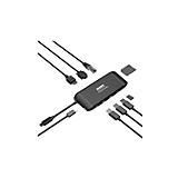 Port Designs - 901913 - Interface Hub - USB 2.0 Type-C - Zwart