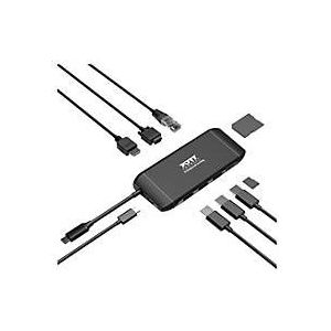 Port Designs - 901913 - Interface Hub - USB 2.0 Type-C - Zwart