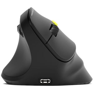 Port Designs - 910008 - Muis - Zwart - Linkshandig - Oplaadbaar - RF & Bluetooth