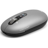 Port Designs - Pure Mac - Draadloze Muis - Grijs - Bluetooth - Oplaadbaar via USB-C