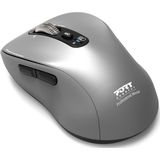 Port Designs - Sideral - Draadloze Muis - Grijs - USB-C Oplaadbaar