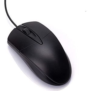 USB lichtgevende muis Office Gaming instelbare snelheid uitgebreide multifunctionele bedrade stille muis Desktop PC Laptop Mobile OTG Universal (Zwart 3)