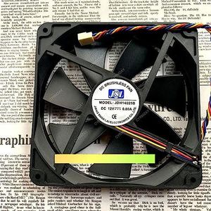 Koelventilator voor JSL 14CM 12V 0.80A JDH14025B 4-Wire PWM super large volume Ventilator
