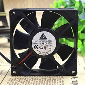 Koelventilator voor Delta AFB0812H Koelventilator 12V 0.24A 8cm 8025 2 Wire