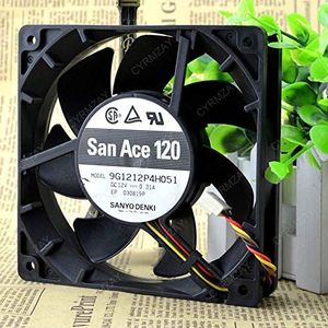 Koelventilator voor San Ace 120 9G1212P4H051 12V 0.31A 12cm 12025 4-Wire PWM Ventilator