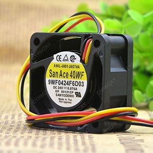 Koelventilator voor San ace 40wf 9WF0424F6D03 A90L-0001-0507# A 3-Wire VentilatorUC Ventilator three-pin VentilatorUC plug