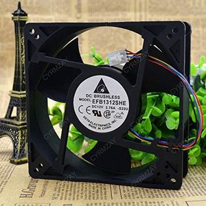 Koelventilator voor DELTA EFB1312SHE 12V 2.76A 4-Wire 13CM 12738 violence modified Koelventilator