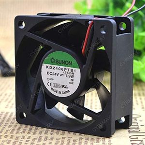 Koelventilator voor sunon KD2406PTB1 24V 2.6W 6025 6cm 2-Wire cooling server Ventilator