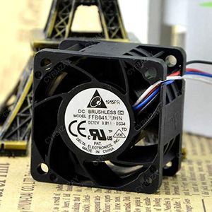 Koelventilator voor Delta FFB0412UHN Koelventilator 12V 0.81A 4CM 4028 4-Wire