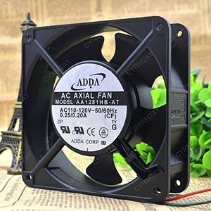 Koelventilator voor ADDA AA1281HB-AT 110V 120V 2-Wire 12CM 12038 Koelventilator