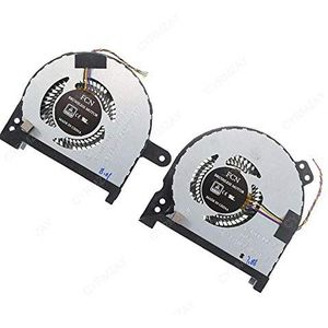 Laptop Koelventilator Koelventilator voor GIGABYTE Sabre Pro 15 (GTX 1060) CPU + GPU Ventilator