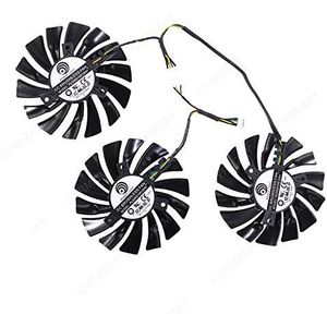 3pcs PLD09210S12HH 85mm VGA Ventilator 4Pin Koelventilator voor MSI GTX1080Ti 11G DUKE Graphics Ventilator