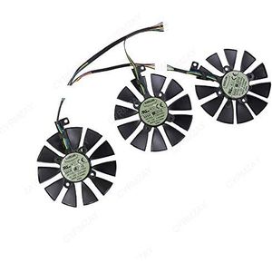3Pcs/lot T129215SU Koelventilator voor ASUS STRIX GTX980Ti R9 390 Video Card Koelventilator