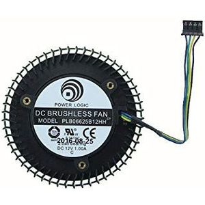 PLB06625B12HH 65mm 12V 1.00A 4 Pin Video Card Koeler Ventilator