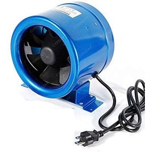 CYRMZAY Ventilator Koelventilator voor 8"" Inline Duct Ventilator w/Speed Controller 8 Inch Exhaust Blower