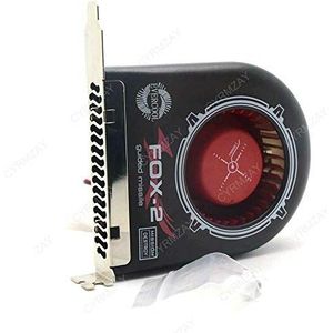 CYRMZAY Ventilator Koelventilator voor Evercool FOX-2 Chassis Turbo Ventilator Graphics card cooling PCI Ventilator