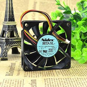 CYRMZAY Ventilator Koelventilator voor Nidec D07R-12T3U 7015 12V 0.29A chassis Ventilator hydraulic bearing PWM Koelventilator