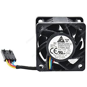 CYRMZAY Ventilator Koelventilator voor Dell R210 0T705N 0N229R FFB0412UHN 40 * 40 * 28MM 12V 1.01A axial Ventilator