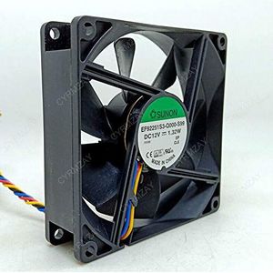 CYRMZAY Ventilator Koelventilator voor Sunon EF92251S3-Q000-S99 92mm 9225 12V 1.32W silent Ventilator computer case PWM