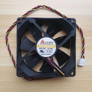 CYRMZAY Ventilator Koelventilator voor FD129225LB 9225 12V 0.15A 9CM Silent Chassis power supply pwm Koelventilator