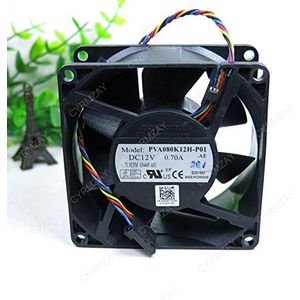 CYRMZAY Koelventilator voor Foxconn PVA080K12H-P01 For Dell G944P 80x80x38MM DELL OPTIPLEX 780 Koelventilator