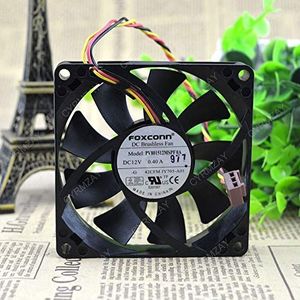 CYRMZAY Koelventilator voor Foxconn PV801512MSPF0A 80 * 80 * 15 mm 8cm DC 12V 0.4A 3-pin axial Koelventilator