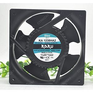 CYRMZAY Koelventilator voor Kaku KA1238HA2 220V 12cm 12038 120 * 120 * 38 mm 50/60hz 0.13A/0.11A all-metal IP55 Koelventilator