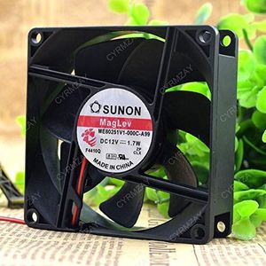 CYRMZAY Koelventilator voor SUNON ME80251V1-000C-A99 12V 1.7W 8CM 8025 silent Koelventilator