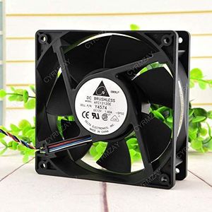 CYRMZAY Koelventilator voor Delta Electronics AFC1212DE Brushless Ball Bearing Ventilator 120x38mm 12V DC 1.60A Koelventilator