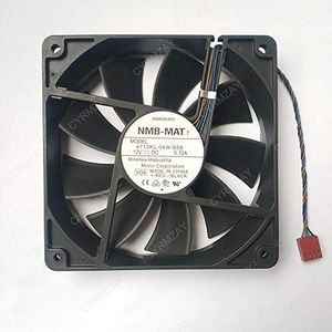 CYRMZAY Koelventilator voor NMB-MAT 4710KL-04W-B56 12cm 12025 120mm DC 12V 0.72A 4-wire PWM case Koelventilator