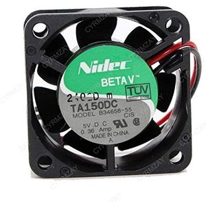CYRMZAY Koelventilator voor Nidec B34658-55 TA150DC 5V DC 0.36A 40mm 1U Ventilator For Cisco Catalyst C3500-XL Koelventilator