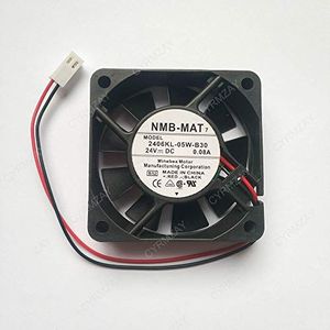 CYRMZAY Koelventilator voor NMB-MAT 2406KL-05W-B30 6015 60mm 6cm 24V 0.08A silent Koelventilator