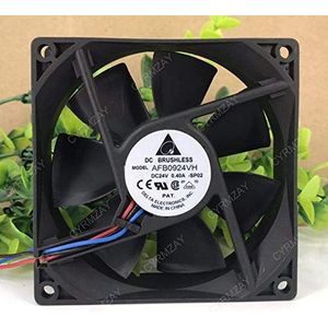 CYRMZAY Koelventilator voor DELTA AFB0924VH 9CM 9.2CM 92 * 92 * 25 mm 9225 24V 0.40A case axial Koelventilator