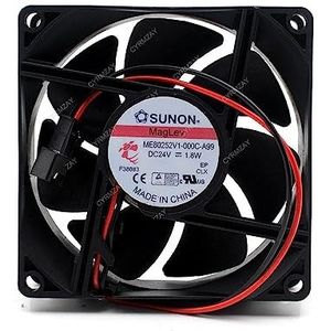 CYRMZAY Koelventilator voor SUNON ME80252V1-000C-A99 DC24V 1.8W 80 * 80 * 25MM 8CM 2Pin Koelventilator
