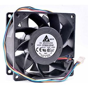 CYRMZAY Koelventilator voor DELTA FFB0812SHE 80 * 80 * 38MM 8CM 12V 0.87A 4Pin Koelventilator